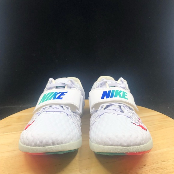 Nike Zoom Track Elite White Ombre New Men's Size 8.5 Shoes 705394-101 - Picture 8 of 9